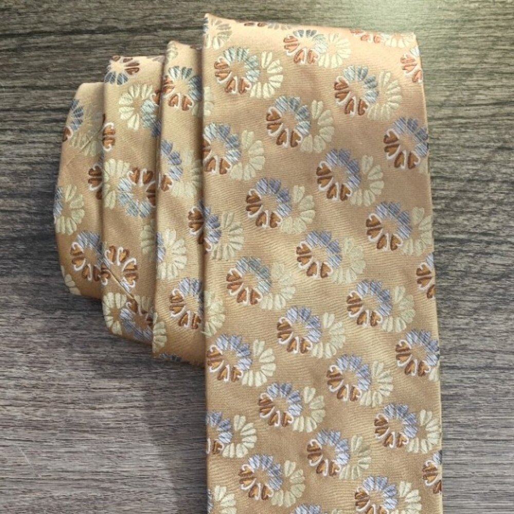 Cintas Necktie for Men, Silk-Gold/Yellow